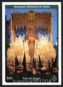 ESPERANZA DE TRIANA #503 MADRUGADA ESTAMPA HOLY CARDS SEMANA SANTA 2024 SEVILLA - Imagen 1 de 2