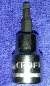 BRAND NEW Craftsman 42674 3/8" Drive Hex Bit Socket 4mm - Picture 1 of 3