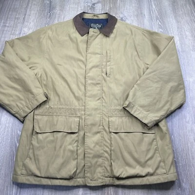 Vintage 90s Eddie Bauer Parka Jacket Ridge Line Insulated Full Zip Mens Size L - Image 1 of 4