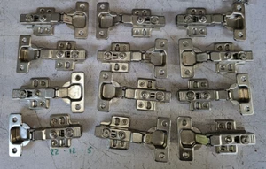 25HH41 BISAGRAS SH-ABC, 24 PARES, SIN TORNILLOS, ¿MEDIA SUPERPOSICIÓN??, 300464???, MUY BUENO - Imagen 1 de 5