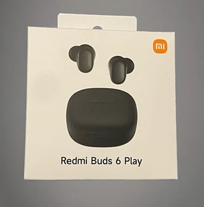Xiaomi Redmi Buds 6 Play In-Ear / Bluetooth 5.4 / Écouteurs Mi Officiel / Black - Foto 1 di 21