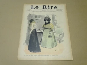 *** Le Rire n° 137 du 19-06-1897 *** Dessins : Forain + Lebègue + Huard + Nauert - Picture 1 of 3