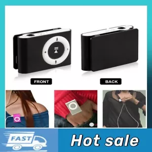 Portable Digital Mini USB MP3 Player with Clip /Clip On MP3 Music Media Player - Picture 1 of 16