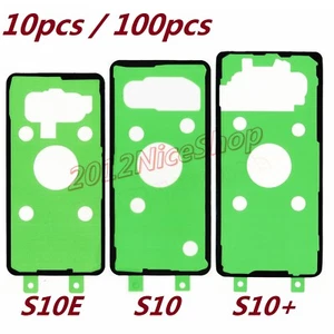 Lot OEM Back Cover Battery Door Tape Adhesive For Samsung Galaxy S10E S10 S10+ - Picture 1 of 8