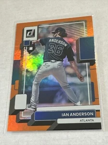 2022 Donruss Ian Anderson Orange Foil Parallel NM - Picture 1 of 2