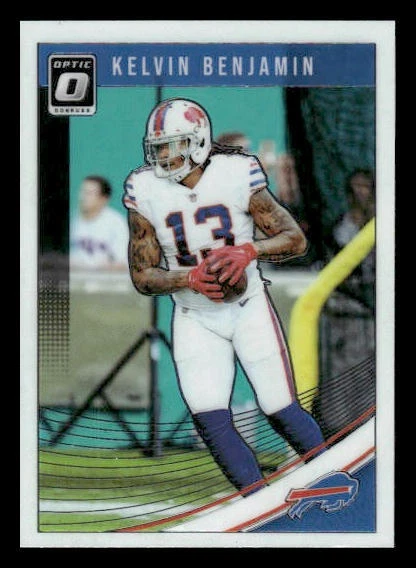 2018 Donruss Optic #14 Kelvin Benjamin Buffalo Bills - Image 1 of 2