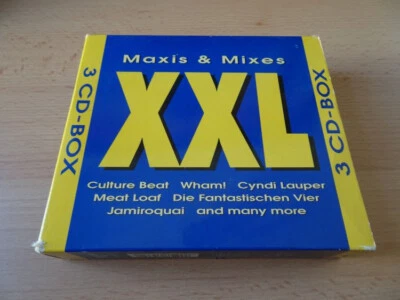 3 CD Box XXL - Maxis & Mixes: Wham! Culture Beat Spandau Ballet Martika Spagna - Bild 1 von 2