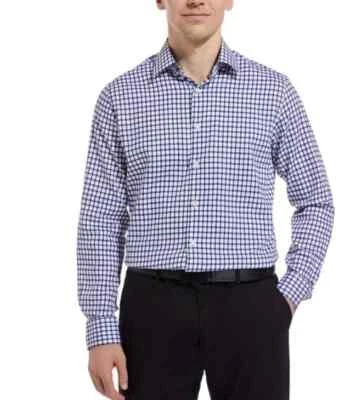 NEW New Kirkland Signature Mens 16 32/33 Button-Down Traditional Fit Non-Iron - Image 1 of 4