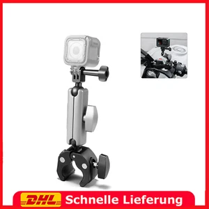 360°Fahrrad Motorrad Lenkerhalterung Halter Adapter für GoPro 13 Insta360 X4/X3 - Bild 1 von 15