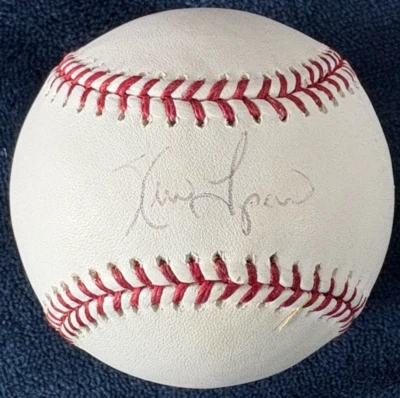 Kevin Tapani 明尼苏达双城队亲笔签名OMLB棒球 — 第 1/4 张图片