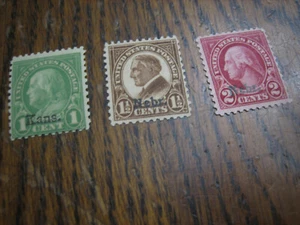 scott 658, 670, 671 unused (mint) stamps - Picture 1 of 2