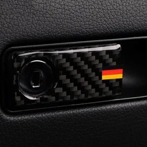 Co-pilot Storage Box Handle Bowl Carbon Fiber Frame Cover For Mercedes Benz W205 - Picture 1 of 9
