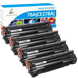 4x CE278A Toner Cartridge For HP LaserJet 78A P1606 P1606dn M1536dnf 1536dnf MFP - Picture 1 of 12