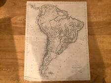 C. 1817 A New Map Of South America From The Latest Authorities