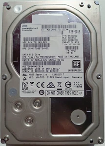 HPE Original Server Festplatte / Harddisk 791149-001 4 TB Hot-Swap 3,5" SATA - Bild 1 von 10