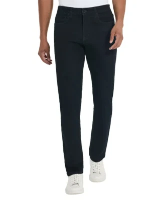 Kenneth Cole Straight Fit Stretch Denim Jeans Blue & Dark Blue - Image 1 of 4