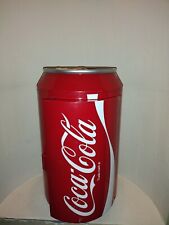  Coca Cola Can Shaped Red Portable  Fridge Cooler 8 Cans 12V DC 110V AC Tested 