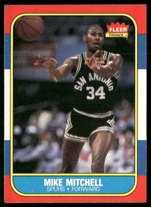 Mike Mitchell 1986-87 Fleer Iconic Jordan Set #74 - Foto 1 di 2