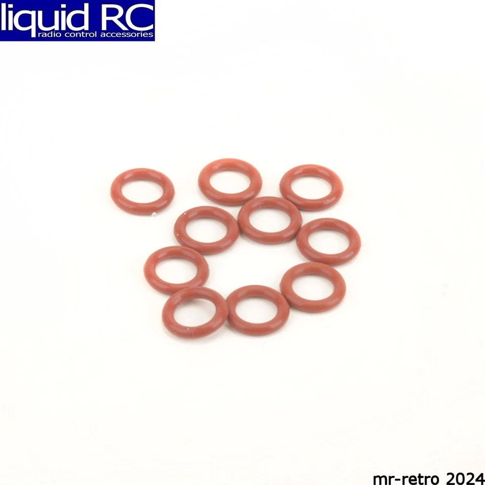 Junta tórica Schumacher Racing Products Ltd U8345 5x1,5 roja paquete 10 Foto 1 de 1