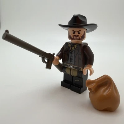 LEGO Lone Ranger: MINIFIGURA DE FRANK (tlr005) Colby City (79109) con accesorios Foto 1 de 4