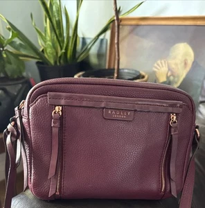 Radley London Penhurst Pebble Leather crossbody in merlot - Picture 1 of 24