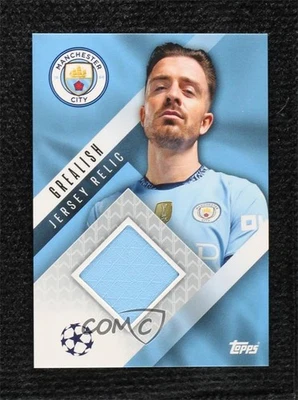 2024 Topps Match Attax UEFA Club Competitions Jersey Relics Jack Grealish #JR-JG - Image 1 of 3