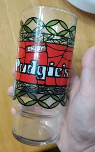 Vidrieras transparentes vintage Enjoy Coca Cola clásicas estilo PUDGIE'S Tiffany raras - Imagen 1 de 4
