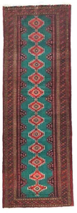 Handgeknüpfter Woll-Orientteppich 2 Fuß 7 x 6 Fuß 5 Fuß Flur Geometrisches Design Läufer Teppich - Bild 1 von 11