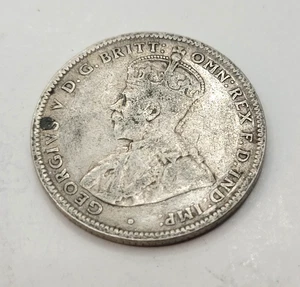 1917 AUSTRALIA SHILLING SILVER - Picture 1 of 2