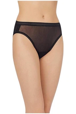 Ropa interior de bikini de malla negra OnGossamer para mujer Foto 1 de 2