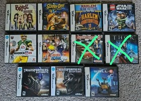 Buy 2 Get 1 FREE RARE Nintendo DS NDS Games, Lots to Choose From Lite DSi XL 3DS
