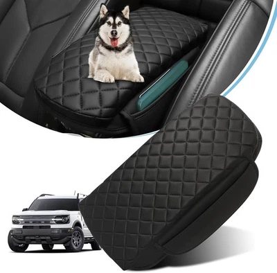 Center Console Cover for 2021-2025 Ford Bronco Sport  Arm Rest Pad Accessories - Image 1 of 4