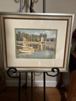 Claude Monet Reproduction- “The Bridge at Argenteuil” Signed & Numbered - Image 1 of 4