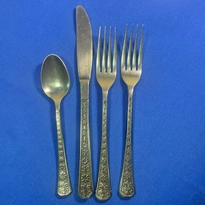 Interpur Florenz 1 Dinner Knife 1 Teaspoon 2 Dinner Forks Japan MCM - Picture 1 of 4