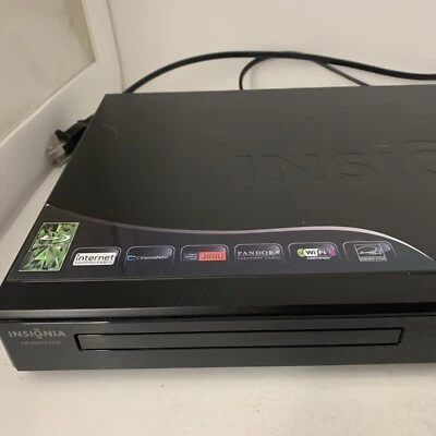 Reproductor de discos Blu-Ray INSIGNIA NS-WBRDVD2 DVD Wi-Fi. Sin mando a distancia.PROBADO Foto 1 de 4
