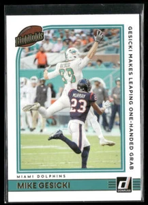 2022 Donruss #H-MG Mike Gesicki Highlights - Picture 1 of 2