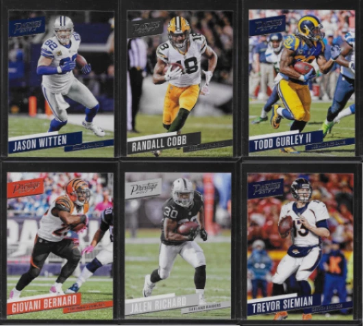 2017 Panini Prestige Football - Base Set Cards - Choose From Card #'s 1-200 - Image 1 of 1