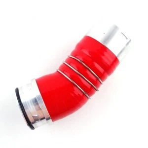 PER BMW SERIE 3 335D E90 E91 E92 E93 INTERCOOLER SILICONE TUBO BOOST ROSSO - Foto 1 di 5