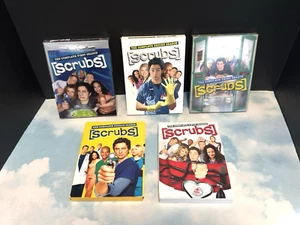 Scrubs Season 1-5 DVD Lot Set Seasons 1 2 3 4 5 Zach Braff Donald Faison Chalke - Picture 1 of 12