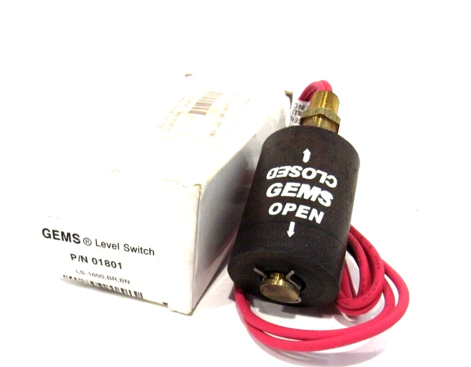 NEW GEMS SENSORS 01801 LEVEL SENSOR - Image 1 of 1