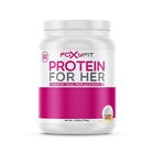 FoxyFit Protein for Her, Vanilla Cupcake Whey Protein Powder with CLA and Bio...