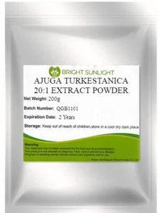 200 g Wild AJUGA TURKESTANICA 20:1 Estratto in polvere puro - Foto 1 di 2