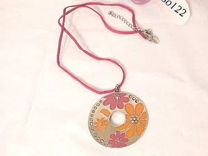 Beautiful Lia Sophia "FLOWER POWER" Necklace, 16-19", Cut Crystals, NWOT - Picture 1 of 8