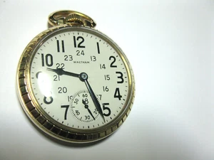 Waltham Pocket Watch 17J Movement 16B - Bild 1 von 17