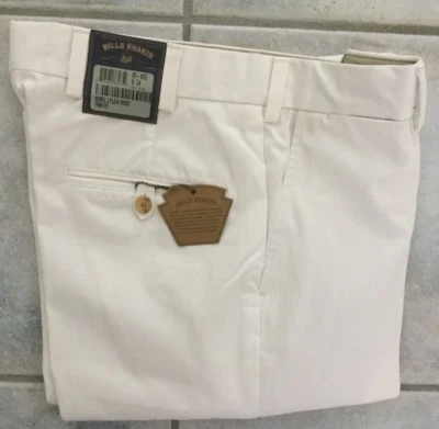 BRAND NEW-Bills khakis M3-WCG Size 40 TRIM FIT GABERDINE COTTON WHITE $165 - Image 1 of 3