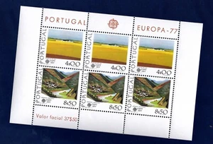 PORTOGALLO 1977 C.E.P.T.- Paesaggi in minifoglio MNH** - Picture 1 of 1