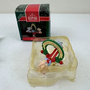 Ornamento de recuerdo de sello de colección Friends are Fun adorno móvil 1991 - Imagen 1 de 10