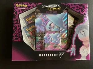 Pokémon TCG Champions Path Hatterene V Collection Box Pokemon Sealed New - Picture 1 of 2