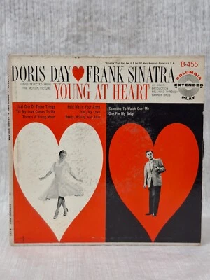 Doris Day & Frank Sinatra, Young at Heart 1954 Columbia B-455 7" 45RPM Vinyl - Image 1 of 4