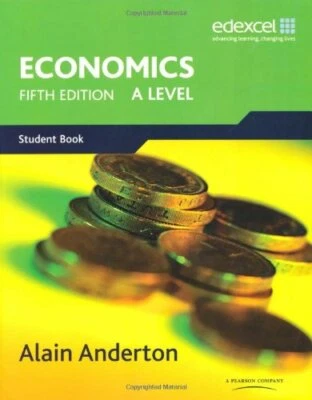 A Level Economics for Edexcel by Anderton, Mr Alain Paperback Book The Fast Free - Image 1 of 2
